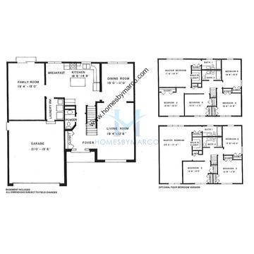 Photos of the Chateau model in the The Orchards subdivision in Lake Zurich, IL