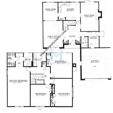 Photos of the Aspen 3 model in the Green Knolls subdivision in Buffalo Grove, IL