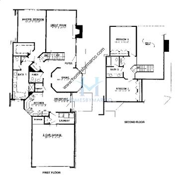 Photos of the C model in the Riva Ridge subdivision in Libertyville, IL