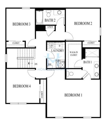 Photos of the Henley model in the Oak Ridge subdivision in Tinley Park, IL