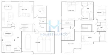Raleigh model in Hudson Pointe II, Oswego, IL, built by Lennar