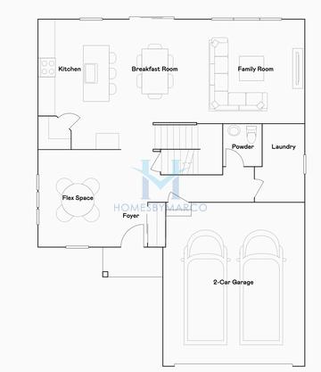 Ontario model in Hudson Pointe II, Oswego, IL, built by Lennar