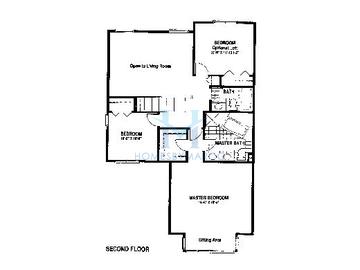 Horizon model in Townhomes of Winchester, Naperville, IL, built by Montalbano Builders