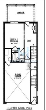 Photos of the Building 3 model in the Croft subdivision in Marietta, GA