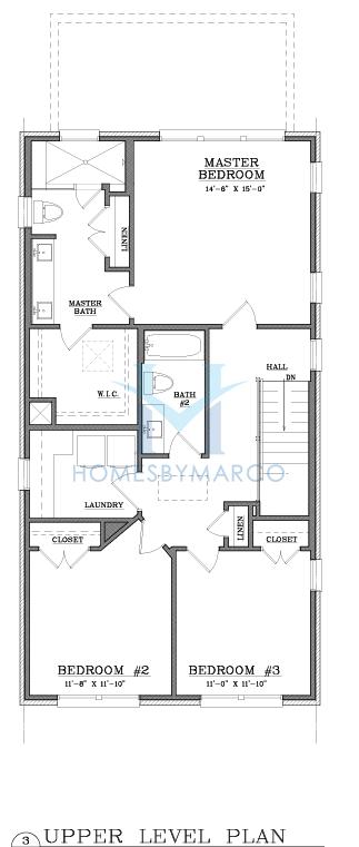 Photos of the Building 1 model in the Croft subdivision in Marietta, GA