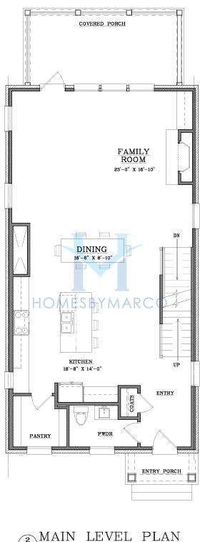 Building 1 model in Croft, Marietta, GA, built by Bercher Homes