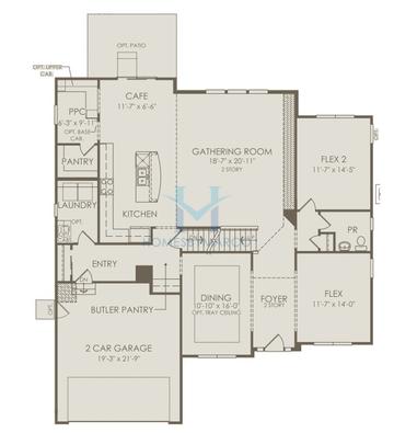 Woodside model in Gleneagles, Lemont, IL, built by Pulte Homes