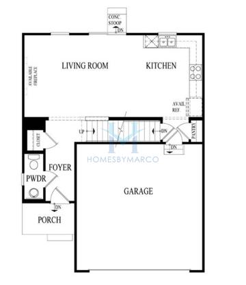 Photos of the Haven model in the Ashford Place subdivision in Plainfield, IL
