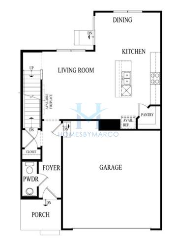 Bradley model in Sonoma Trails, Oswego, IL, built by D.R. Horton