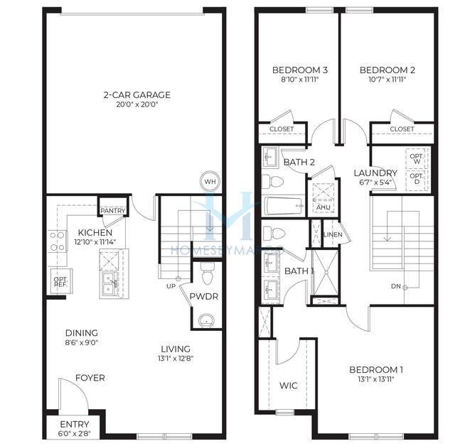 Photos of the Sterling model in the Preston Cove subdivision in St. Cloud, FL
