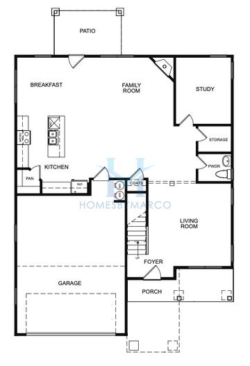 Photos of the Drake model in the Haryan Farm subdivision in Grayslake, IL