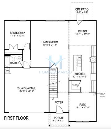 Photos of the Halton model in the Stillwater Springs subdivision in Dacula, GA