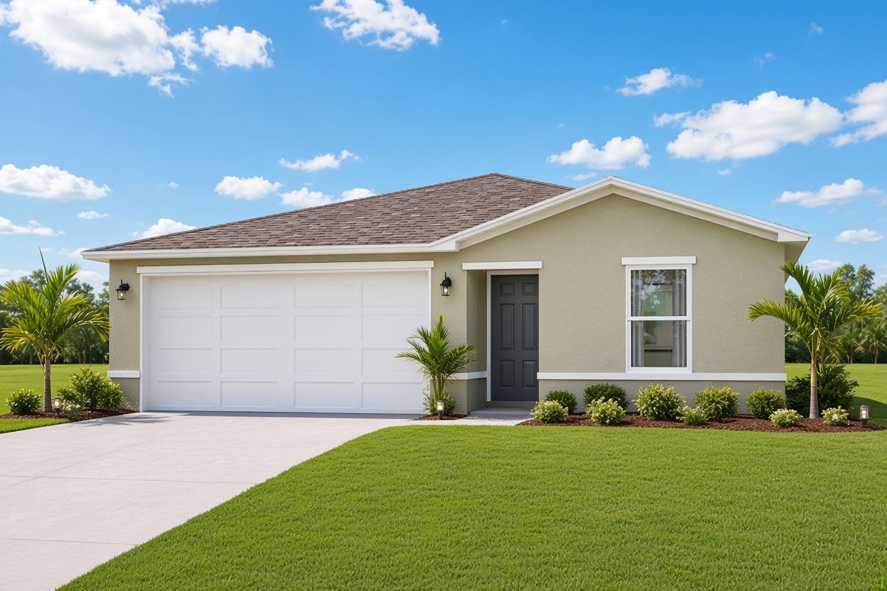 Portsmouth model in Silver Springs Shores, Ocala, FL, built by Century Communities