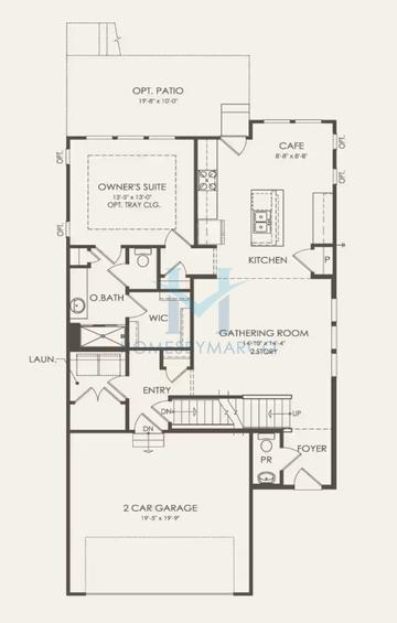 Harrison model in Harvest Gate at Southbury, Oswego, IL, built by Pulte Homes