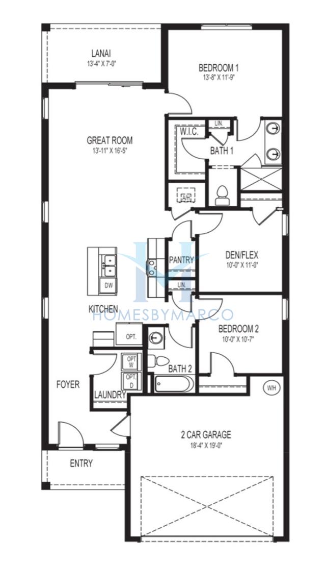 Photos of the Avery model in the Toscana Isles subdivision in Nokomis, FL