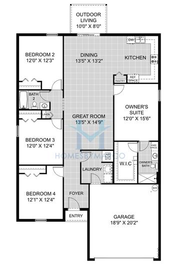 Photos of the Queen model in the Tillman Oaks subdivision in Wildwood, FL