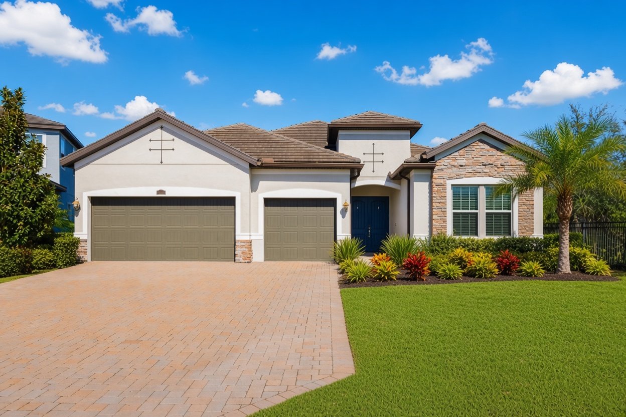Summerville model in Arbor Grande at Lakewood Ranch, Bradenton, FL, built by Lennar