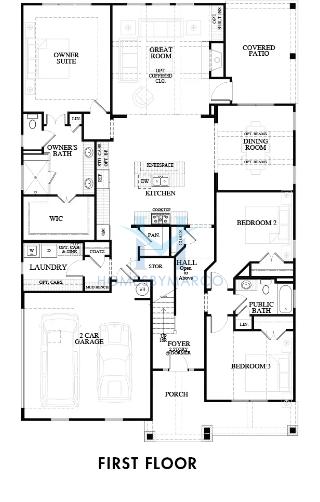 Photos of the Brooklyn E model in the Stonewood subdivision in Watkinsville, GA