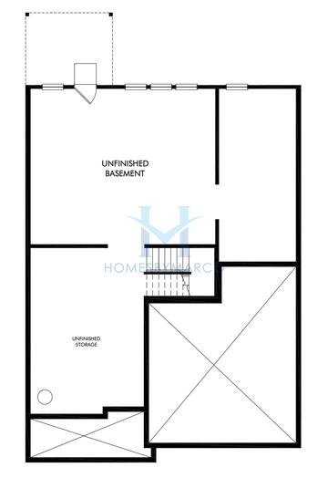 Johnson Basement model in Parkside at Grayson, Grayson, GA, built by Meritage Homes