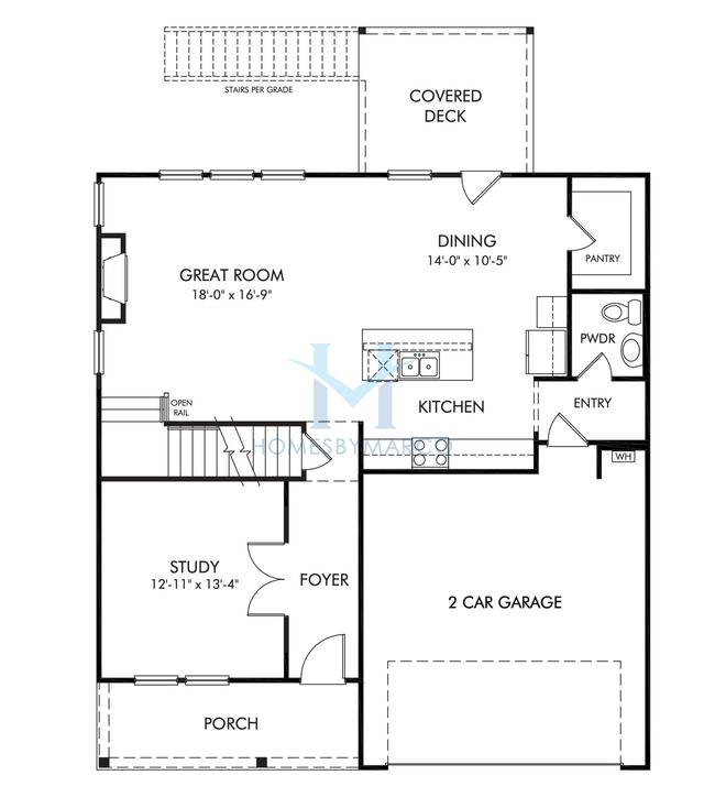 Photos of the Brentwood Basement model in the The Woods at Dawson subdivision in Dawsonville, GA