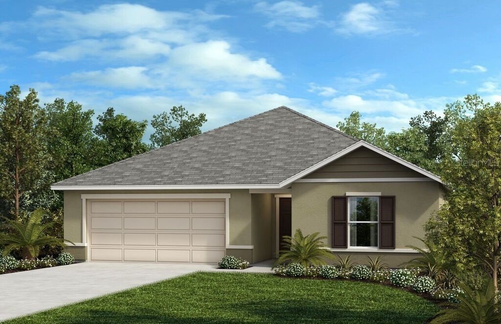 1286 model in Copper Ridge, Jacksonville, FL, built by KB Home