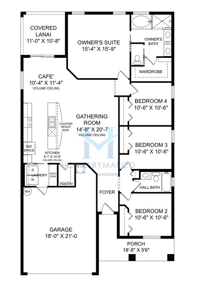 Photos of the Parker model in the Kingsland Country subdivision in Ocala, FL