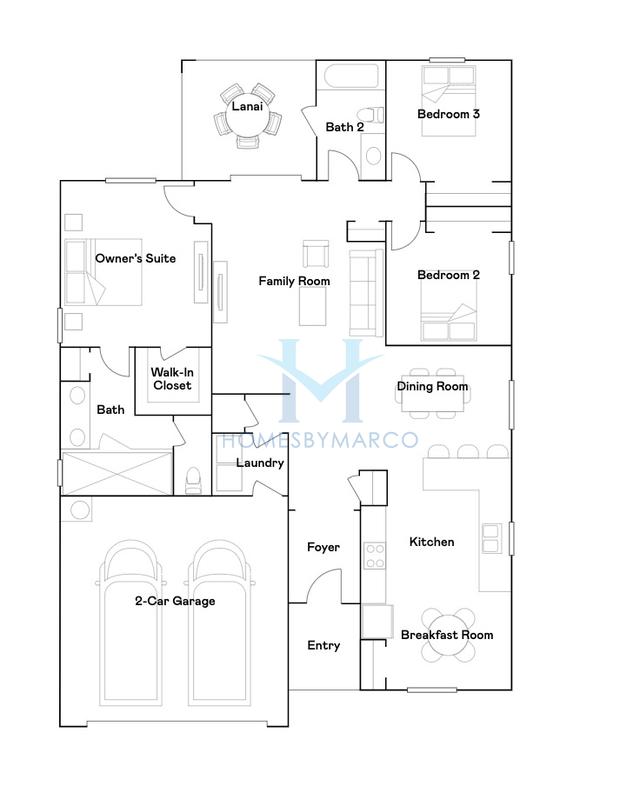 Photos of the Capri model in the Majestic Oaks subdivision in Ocala, FL