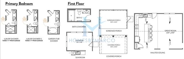 Declan model in Mooreland Oaks, Mount Holly, NC, built by True Homes