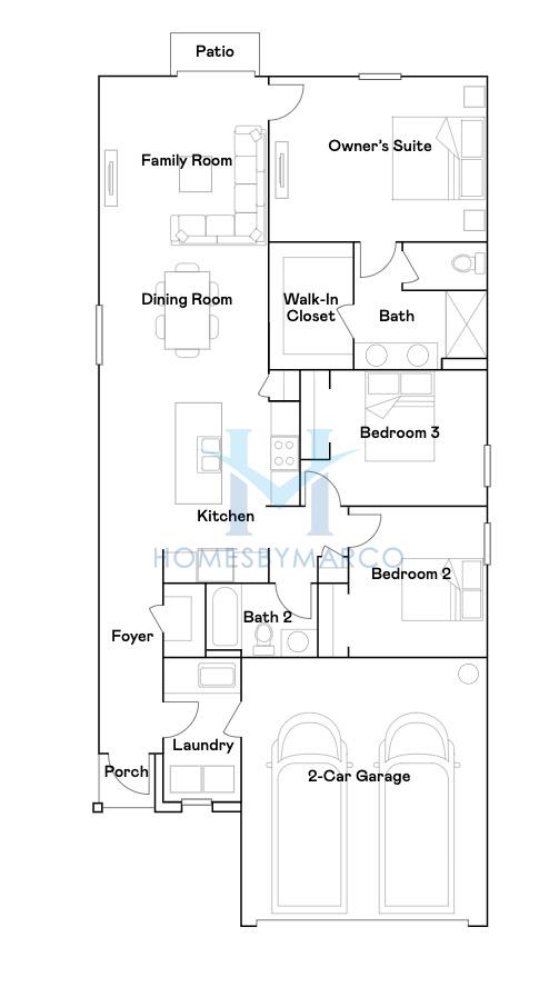 Photos of the Annapolis model in the Southshore Falls subdivision in Apollo Beach, FL