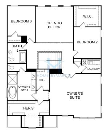 Calhoun model in Millcroft, Buford, GA, built by The Providence Group