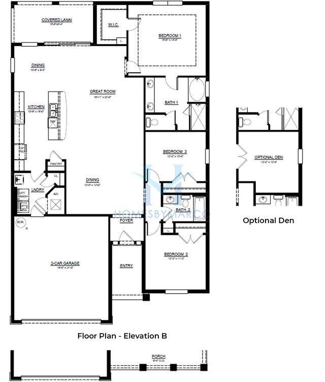 Photos of the Laurel II model in the Soleil West subdivision in Sarasota, FL