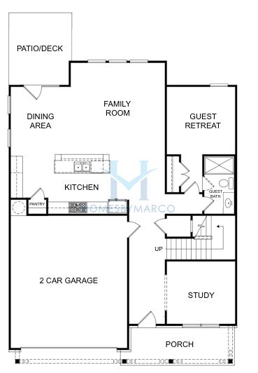 Photos of the Bennett model in the Millcroft subdivision in Buford, GA