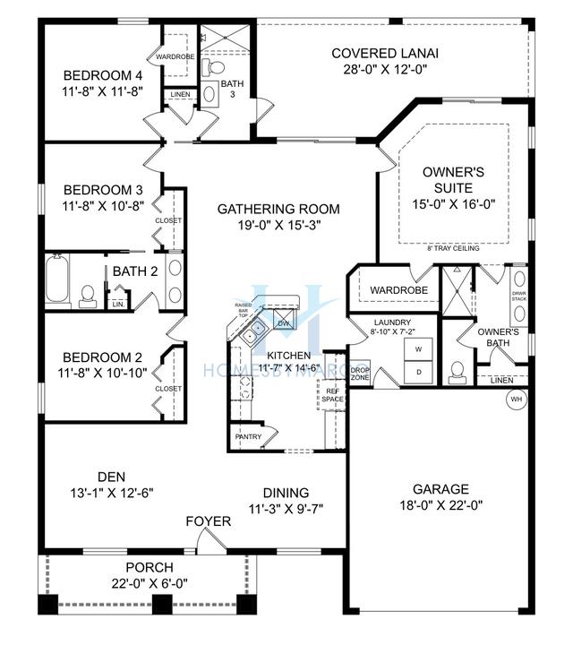 Photos of the Savannah model in the The Lakes subdivision in Lake Alfred, FL