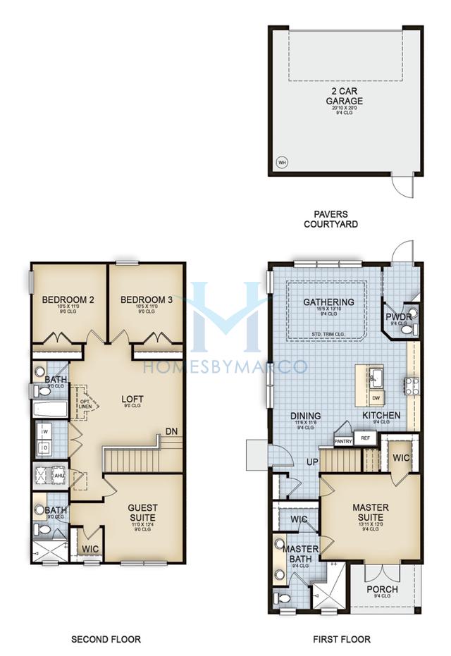 Photos of the Adams model in the Waterset subdivision in Apollo Beach, FL