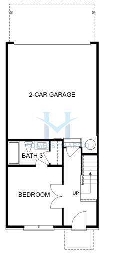 Photos of the Glendale model in the Millcroft subdivision in Buford, GA