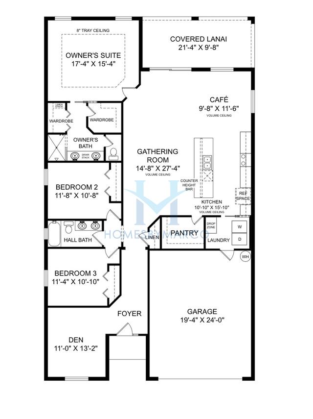 Photos of the Serendipity model in the Riverstone subdivision in Lakeland, FL