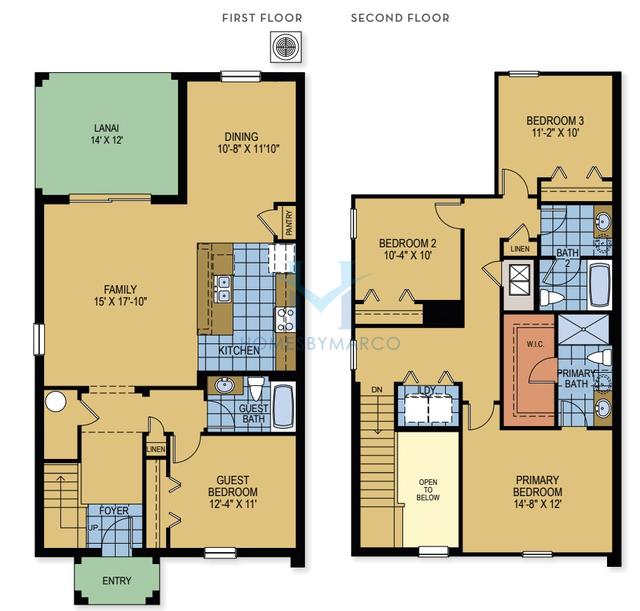 Photos of the Paige model in the Legacy Landings subdivision in Davenport, FL
