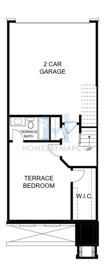 Photos of the Benton II model in the Ecco Park subdivision in Alpharetta, GA
