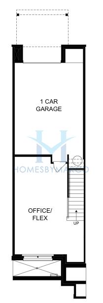 Photos of the Barnsley II model in the Ecco Park subdivision in Alpharetta, GA