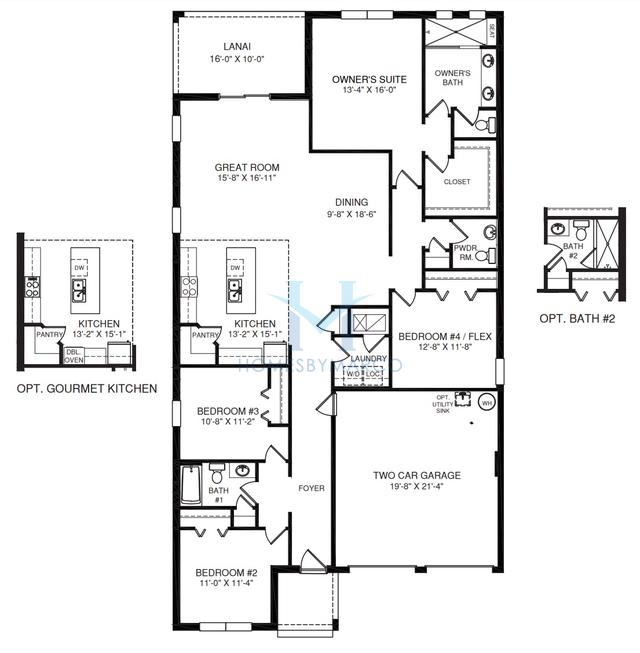 Photos of the Kingsley model in the Park View Preserve subdivision in Apopka, FL