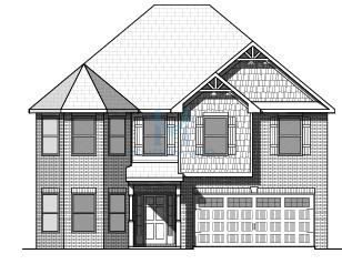 Photos of the Cumberland model in the Enclave at Brookside Crossing subdivision in Auburn, GA