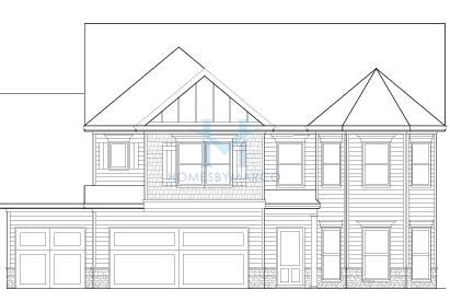Photos of the Elliot model in the Enclave at Brookside Crossing subdivision in Auburn, GA