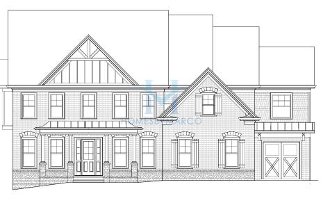 Photos of the Abby model in the Enclave at Brookside Crossing subdivision in Auburn, GA