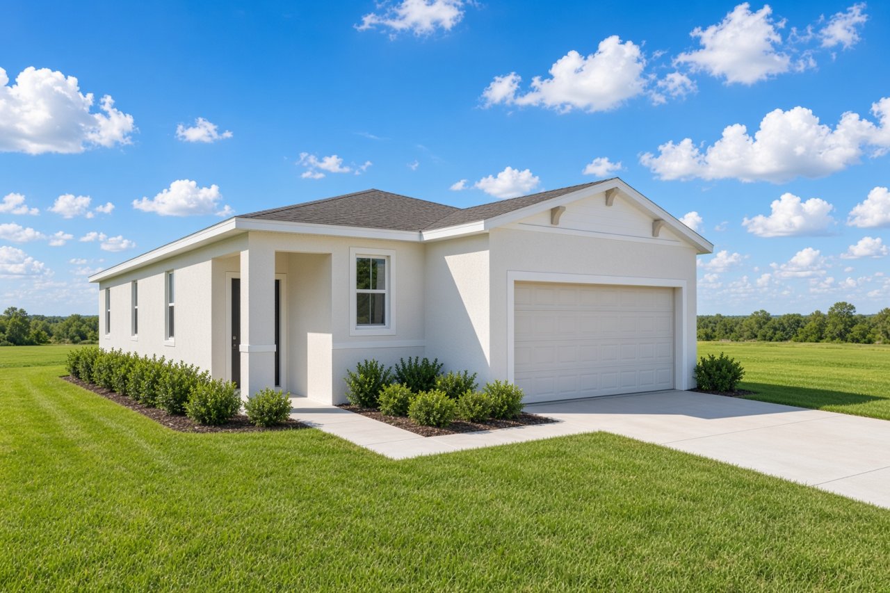 Lewiston model in Watermark, Cocoa, FL, built by Stanley Martin Homes