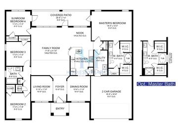 Photos of the 2169 model in the Hidden Lake subdivision in Ocala, FL
