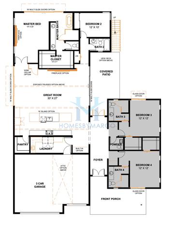 Joplin model in Heard Farm, Phoenix, AZ, built by MAK Homes