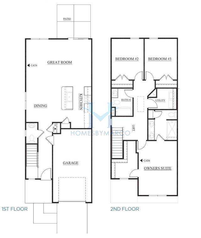 Photos of the Dixon model in the Ruby Dixon Crossing subdivision in Gastonia, NC
