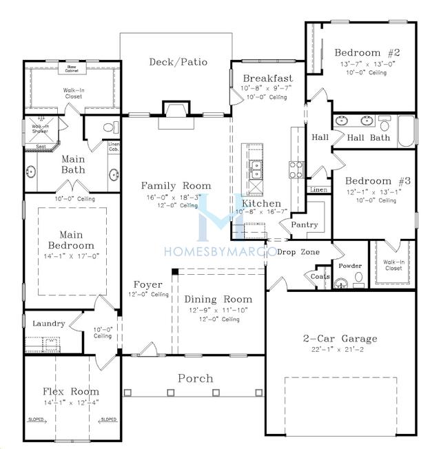 Photos of the Morgan model in the Olde Homestead subdivision in Concord, NC