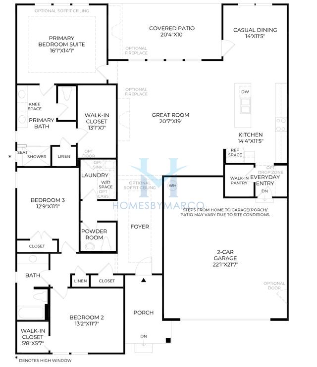 Photos of the Devin model in the Griffith Lakes subdivision in Charlotte, NC