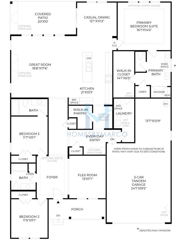 Photos of the Tahoma model in the Griffith Lakes subdivision in Charlotte, NC